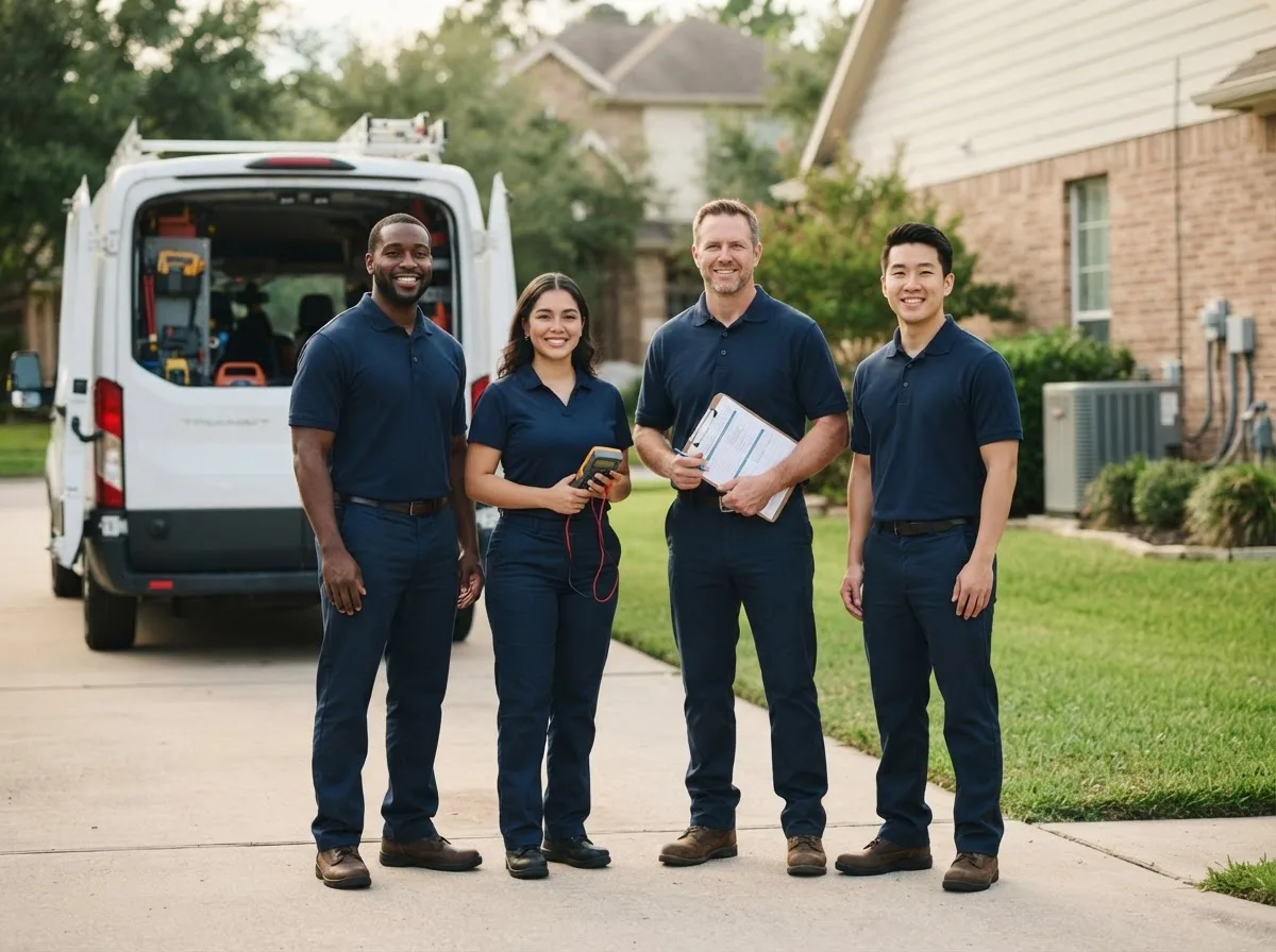 Certified HVAC technician near Bridgewater, IA
